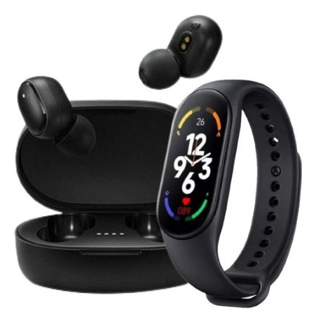 Auriculares Inalámbricos A6s Combo + Smartwatch Band M7 