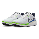 Tenis De Running Para Hombre Nike Vomero 17 Blanco Color Blanco/tinte Platino/azul Carrera/trueno Azul Talla 25.5 Mx