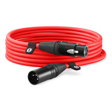 Cable Xlr Røde Xlr-6 6 Metros Color Rojo