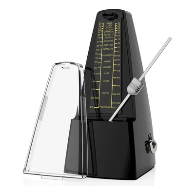 Metronomo Mecánico Analógico Pendulo Universal Classic Abs