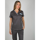 Ambo Spandex Arciel Mujer  Gris Topo