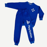 Conjunto Frizado Buzo Y Jogging Play Niños Nenes Rib 