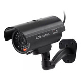 Camara Falsa Vigilancia Led Rojo Apariencia Real