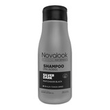 Shampoo Matizador Black X 800ml. Novalook.