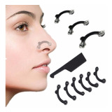 7 Piezas Corrector Nasal Respingadores Levanta Nariz Perfila