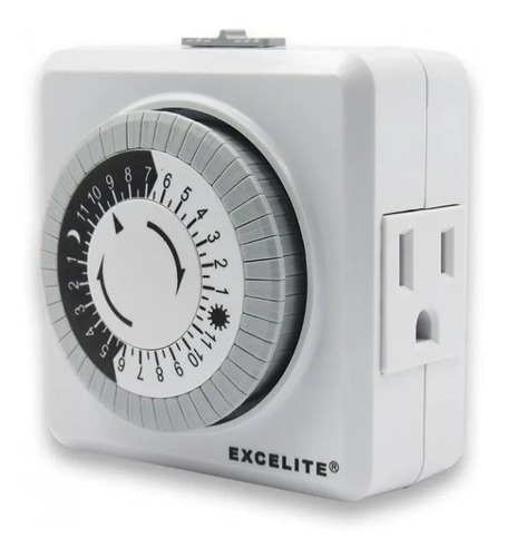 Programador Electrico Timer Reloj 110v 24h Temporizador