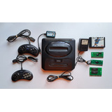 Consola Sega Genesis Completa + 4 Juegos + Caja