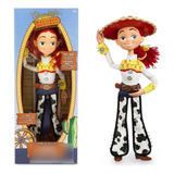 Boneca Jessie Toy Story Amiga Woody E Buzz 38cm Fala Inglês