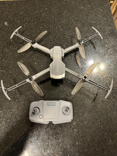 Drone Con Doble Camara Full Hd Etheos 350mts Gps 