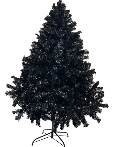 Arbol Navidad Artificial Pino Monarca Color Negro 1.5m