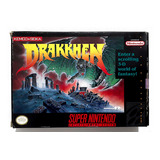 Jogo Drakkhen Na Caixa Completo Super Nintendo Snes. 