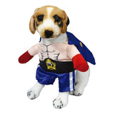 Disfraz Para Perro De Luchador Disfraz Divertido Mascota