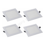 Panel Plafon Led Embutir Ledvance By Osram 18w Cuadrado X4