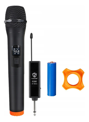 Microfone Sem Fio G-mark X110v Portátil Dinâmico Pro Oferta