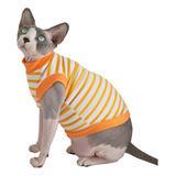 Sphynx - Camisetas De Algodon De Verano Para Gatos Sin Pelo,