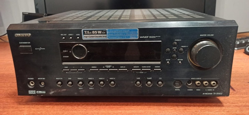 Receiver Com 7.1 Ch E 85watts/ch - Onkyo - Tx-sr602 Seminovo