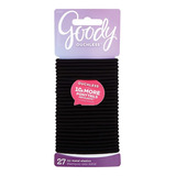 Ligas Gruesas Para El Cabello De Goody Ouchless Color Negro.