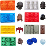 Juego De 8 Bandejas De Hielo De Silicona De Star Wars/moldes