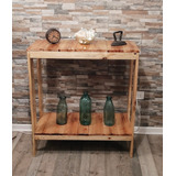 Mesa De Arrimo Rustica Arrebol Pallets