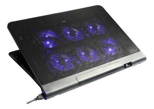 Base Enfriadora Gamer Xtech 6cooler Led 2usb 3posic Xta-160