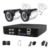 Sistema De Videovigilancia Cctv 2 Uds 720p/1080p Ahd