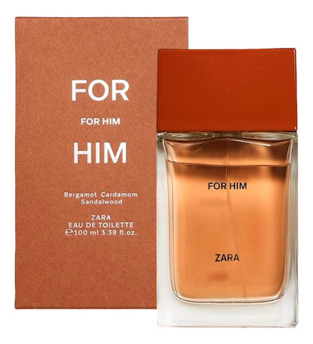 Zara For Him Edt 100ml Para Hombre