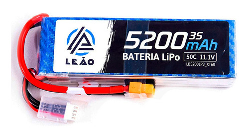 Bateria Lipo 5200mah 3s 11.1v 50c Xt60 Drones Automodelos
