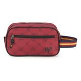 Necessaire Grande Harry Potter Vinho 24x14x9cm Poliéster