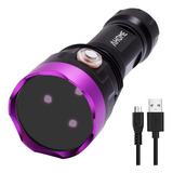 Ahome V30s Uv 365nm [recargable Por Usb] Lámpara Negra, Filt