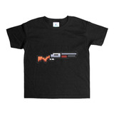 Remera Negra Adultos Pixel R21