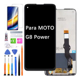 Pantalla Lcd Táctil Para Moto G8 Power Xt2041 Original