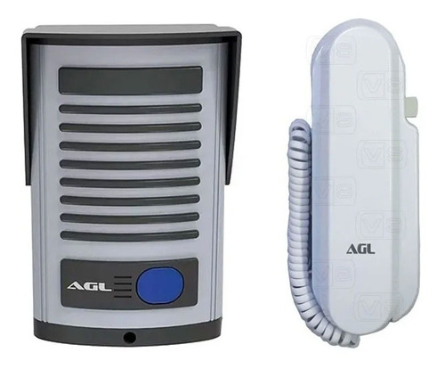 Kit Interfone Porteiro Eletrônico Agl P200