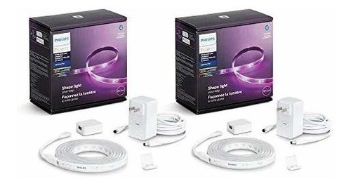 Set 2 Tiras De Luz Led Inteligentes Philips Hue Con