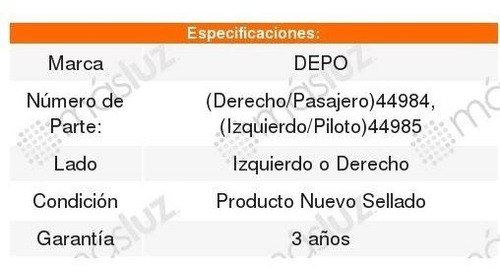 Faro De Niebla Depo Audi A4 2009 2010 2011 2013 2014 2015