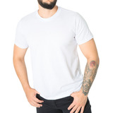 Camiseta De Algodão Masculina Básica Lisa Atacado