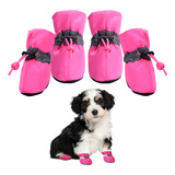 Zapatos Para Perros Pequeños, Medianos Y Protectores De Pat