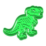 Cortante Corta Masa Galletas Fondant Dinosaurio T Rex 