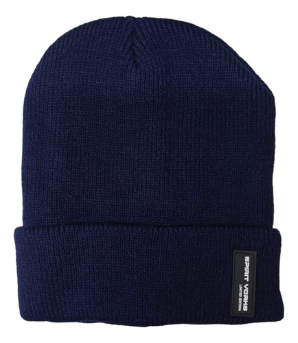 Gorro Lana Beanie Largo Spirit Yorks Invierno 13818 Azul