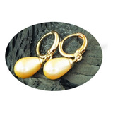 Aretes Pendientes Oro 18k Moderno Casual Dama Regalo Mama