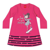 Vestido Moleton Bailarina Infantil