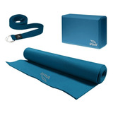 Set De Yoga Voit Tapete 3mm Y Ladrillo