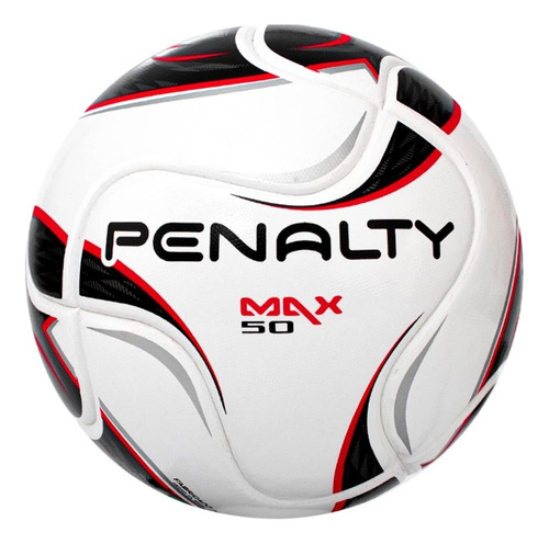 Bola Futsal Penalty Max 50 Bco/pto Cor Branco