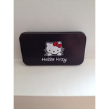 Juego Brochas Hello Kitty Rosad