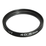 Filtro Protector Uv  Ø40,5mm Ultra-violeta Camara Lente 