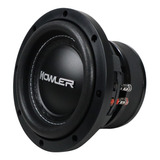 Subwoofer 6.5 PuLG Howler H8w-6.5d4 Doble Bobina 600w Spl H8