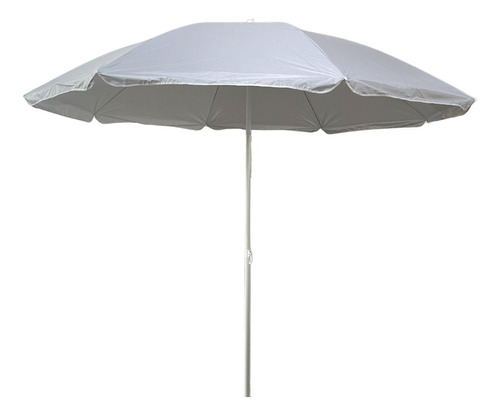 Guarda Sol Gigante Piscina Praia Camping Verão 2,4m Branco