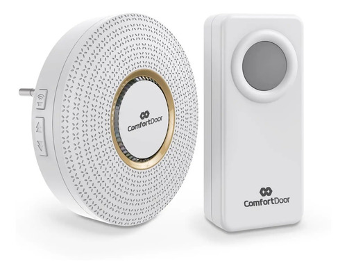 Campainha Wireless Sem Fio Branca Bivolt Casa Comfort Door