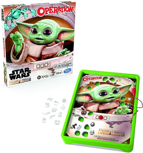 Juego Operando Star Wars The Mandalorian Baby Yoda - Hasbro