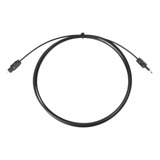 2m Mini 3.5mm Plug Cable De Audio Óptico Spdif Fibra Óptica