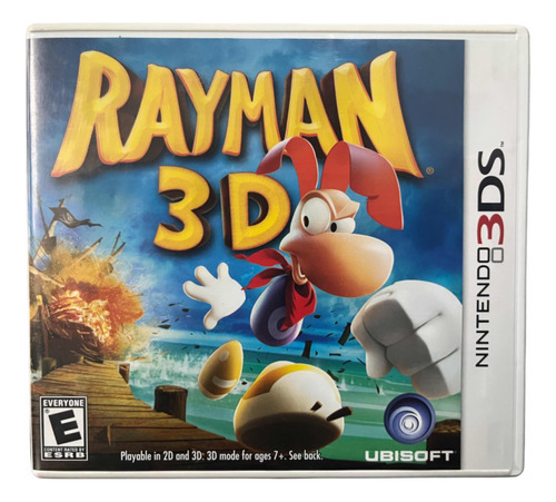 Rayman 3d Nintendo 3ds 2ds Original Mídia Física Game Top